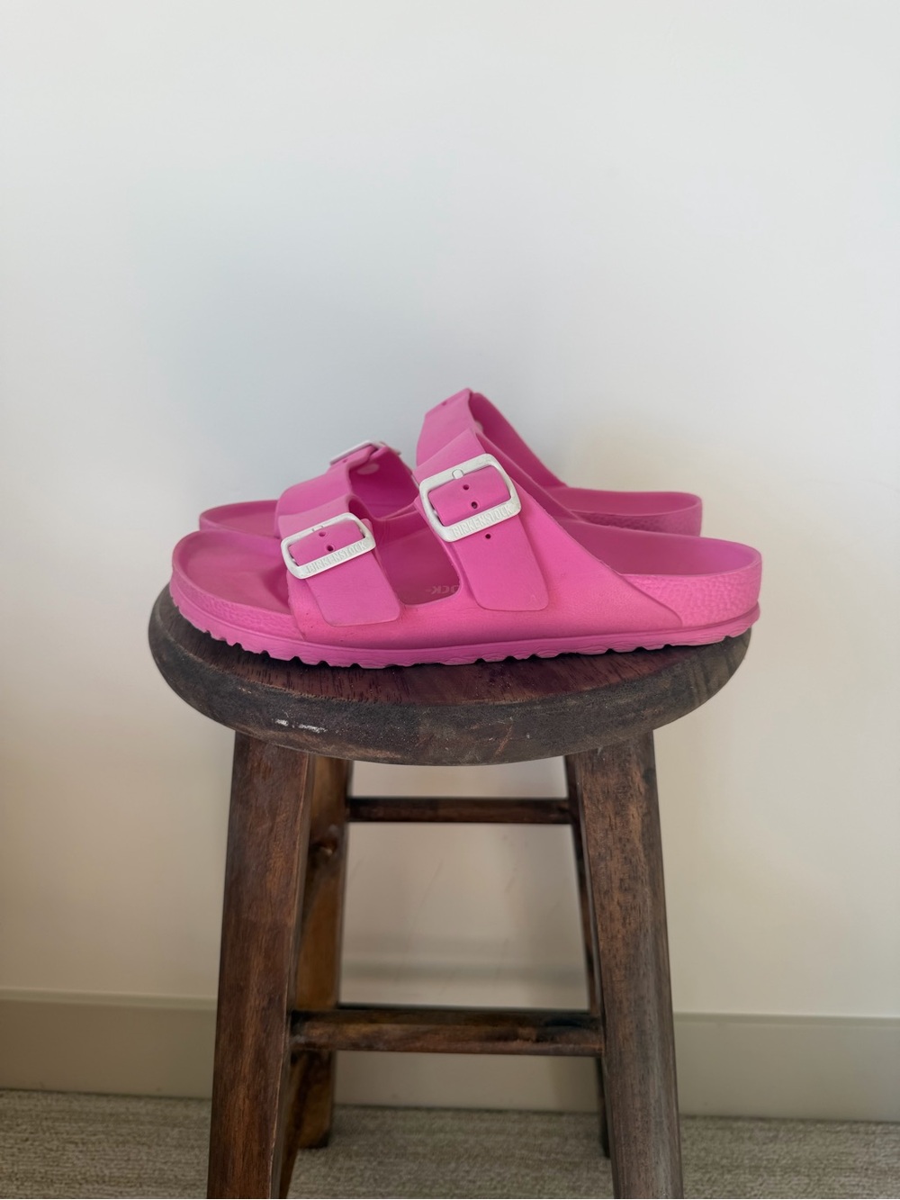 Women's pink Birkenstock sandals